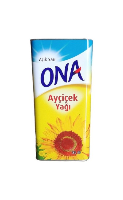 5 Litre Ona Ayçiçek Yağ