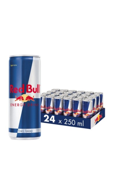 24'lü Red Bull Enerji İçeceği 250 ml