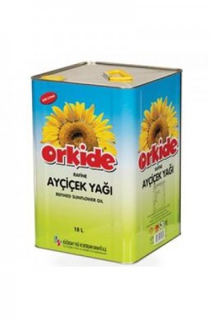 18LT Ayçiçek Yağı Orkide …