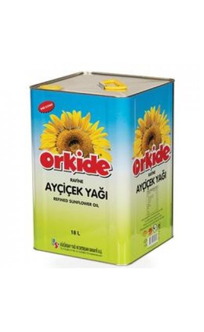 18LT Ayçiçek Yağı Orkide 