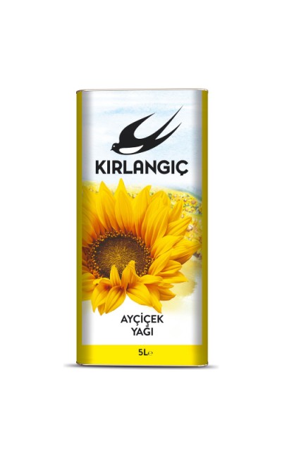 5 Litre Kırlangıç Ayçiçek Yağı