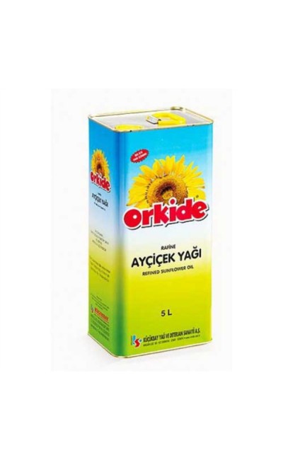 5 Litre Orkide Ayçiçek Yağı