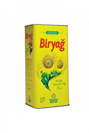 5 Litre Biryağ Ayçiçek Yağı…