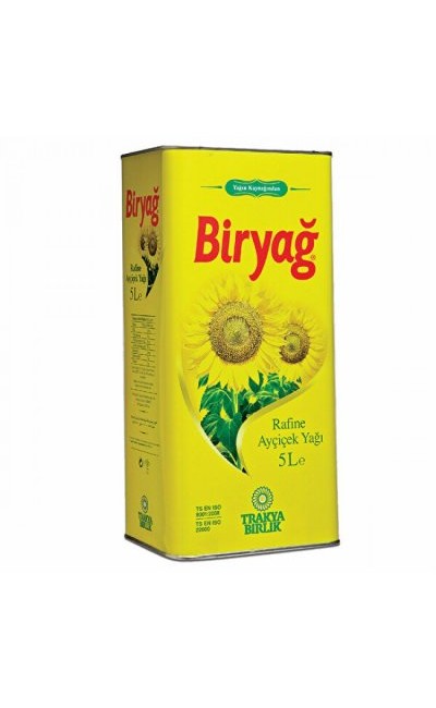 5 Litre Biryağ Ayçiçek Yağı