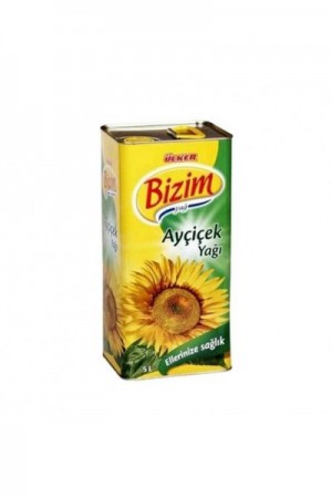 5 Litre Bizim Ayçiçek Yağı…