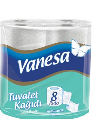 Vanesa Tuvalet Kağıdı 8 li…