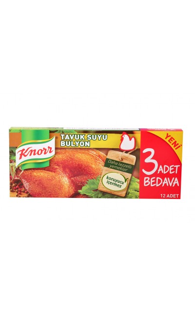 Knorr Tavuk Suyu Bulyon 12'li