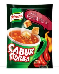 Knorr Çabuk Çorba Acılı Domates 22 g 24'lü