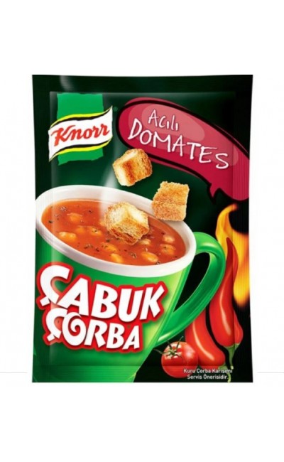 Knorr Çabuk Çorba Acılı Domates 22 g 24'lü
