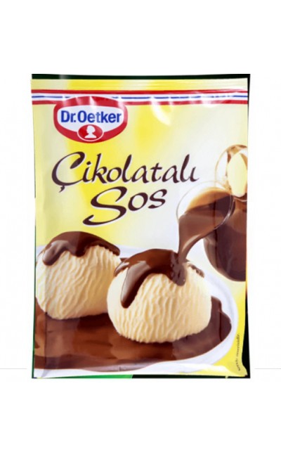 Dr.Oetker Çikolatalı Sos 128 g 24'lü (KOLİ içi 24 Adet)