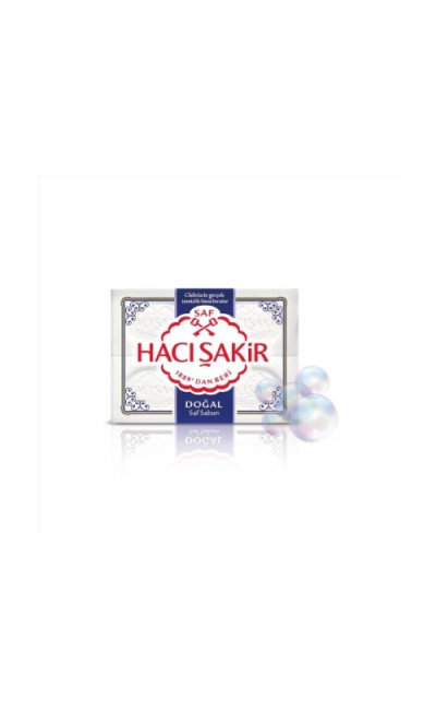 Hacı Şakir Beyaz Banyo Sabun 600 g