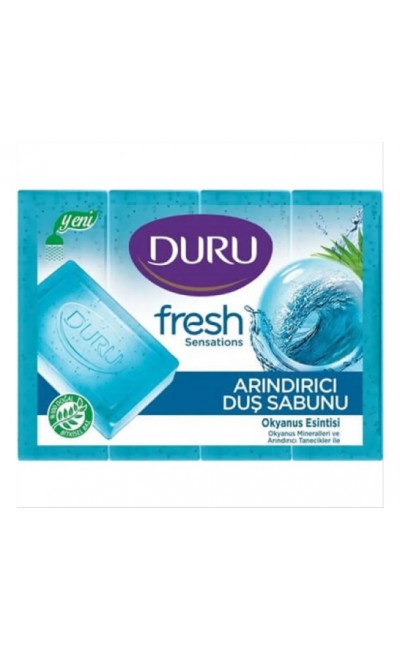 Duru Fresh Okyanus Duş Sabunu 4x150 g KOLİ FİYATI 18 ADET