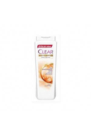 Clear Women Saç Dök.Karşı Şampuan 600 ml KOLİ FİYATI 16 ADET…