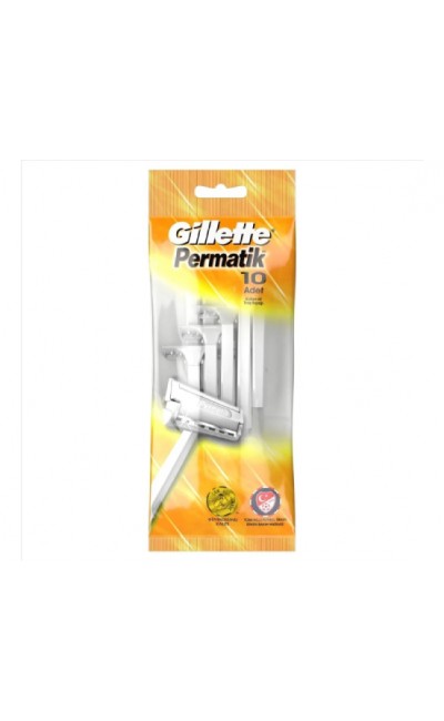 Gillette Permatik Poşet 10'lu PAKET FİYATI 30 ADET