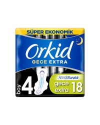 Orkid Ultra Extrasüper Eko.Gece 18'li