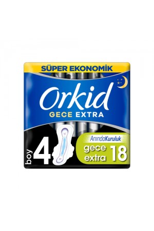 Orkid Ultra Extrasüper Eko.Gece 18'li…