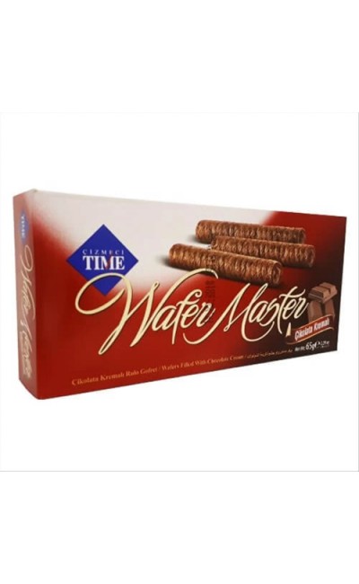 Çizmeci Time Wafer Master Çikolatalı 65 g 24'lü