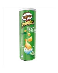 Pringles Sour Cream & Onion Patates Cipsi 165 g…