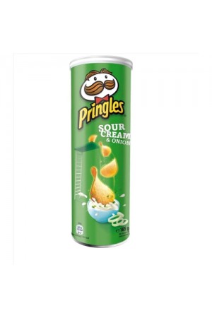Pringles Sour Cream & Onion Patates Cipsi 165 g…