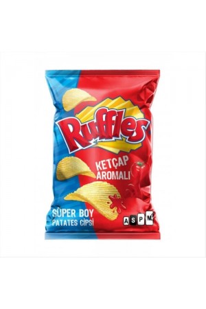 Ruffles Ketçap Çeşnili Patates Cipsi Süper Boy 104 g…