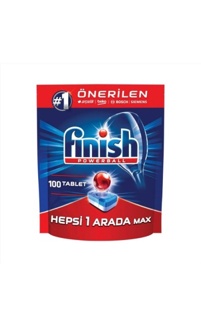 Finish Hepsi Birarada Bulaşık Makinesi Tableti 100'lü