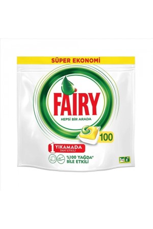 Fairy Hepsi Birarada Bulaşık Makinesi Tableti 100'lü…