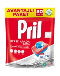 Pril H1A Bulaşık Makinesi Tablet 80'li…