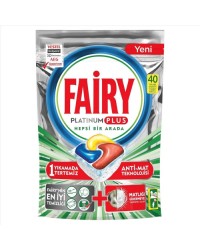 Fairy Platinum Bulaşık Makinesi Tableti 40'lı…