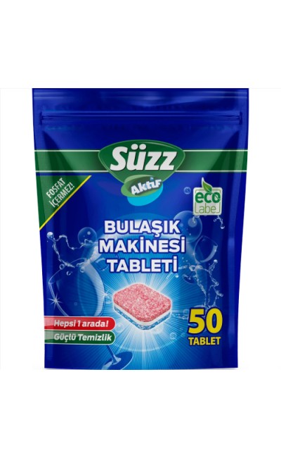 Süzz Hepsibirarada Aktif Bulaşık Makines iTab 50'li