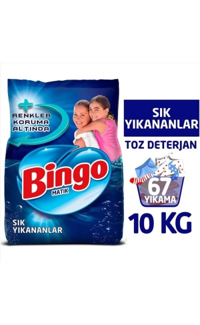 Bingo Soda Etkili Çam. Det. Toz 10 kg