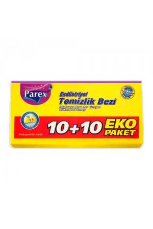 Parex Endüstriyel Temizlik Bezi 10+10'lu…