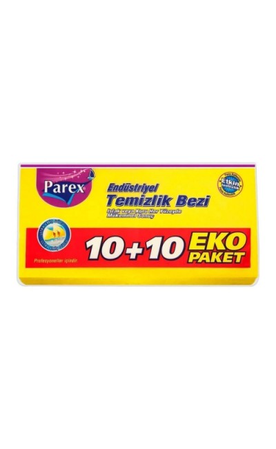 Parex Endüstriyel Temizlik Bezi 10+10'lu