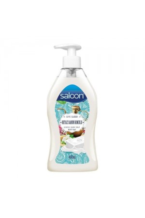 Saloon Beyaz Sabun Kokulu Sıvı Sabun 400 ml KOLİ FİYATI 12 ADET …