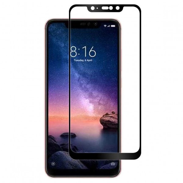 Bufalo Xiaomi Redmi Note 6 Pro NANO 10D Cam Ekran Koruyucu Siyah