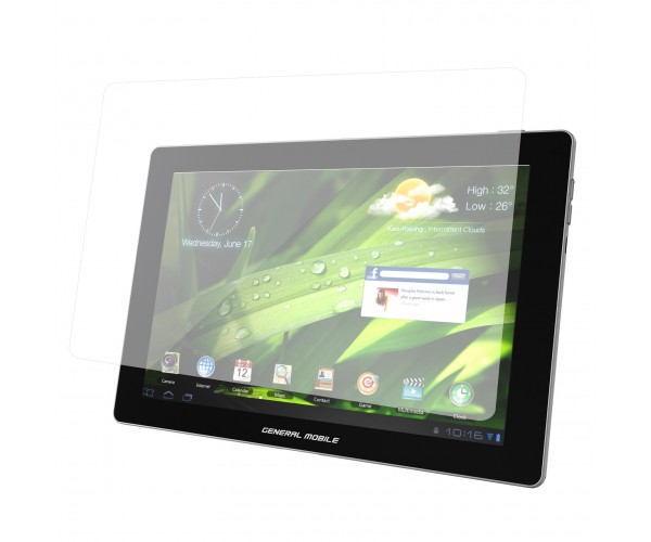 Bufalo General Mobile E-Tab 20 10.1" Ekran Koruyucu Flexible Esne…