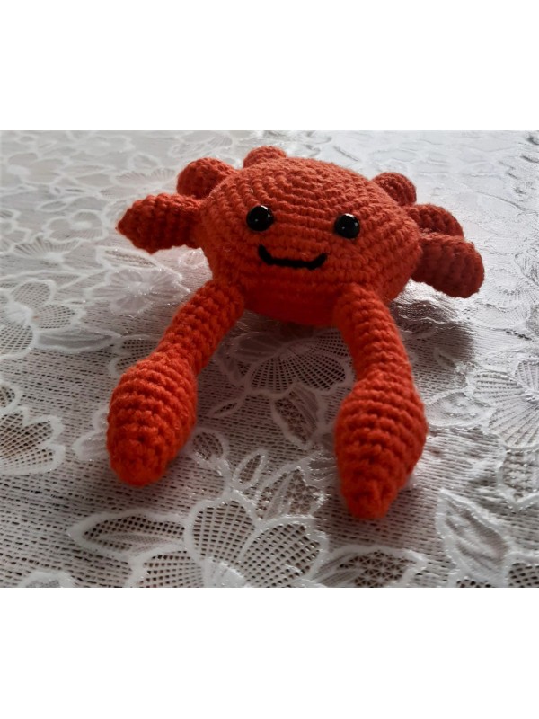 Amigurimi Yengeç 30 cm Altı (Kargo Ücretsiz)
