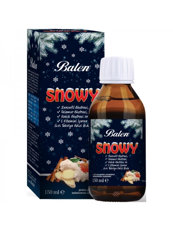 Balen Snowy Kış Şurubu Zencefil Ekstresi