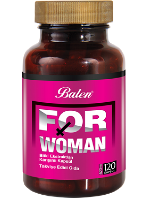 Balen For woman Bitkisel eksratlı karışım 620 mg * 120 Kapsül