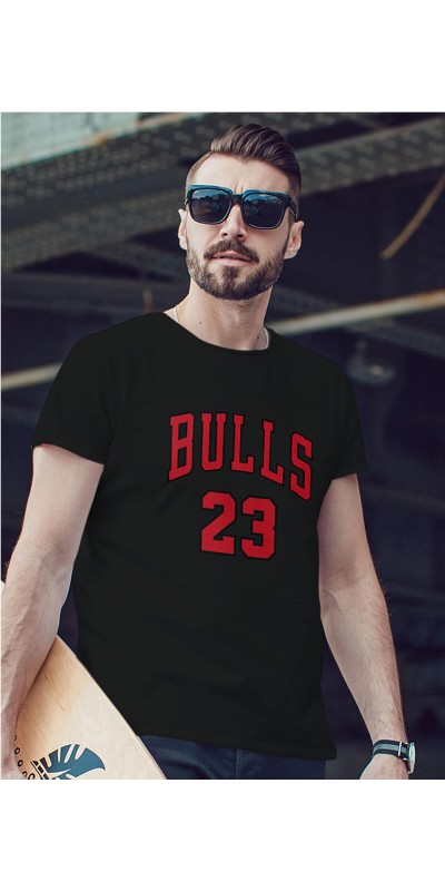 Air Jordan 25 Siyah NBA Erkek Tshirt - Tişört