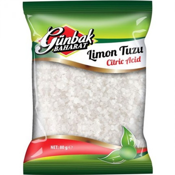 Günbak Limon Tuzu 80 Gr