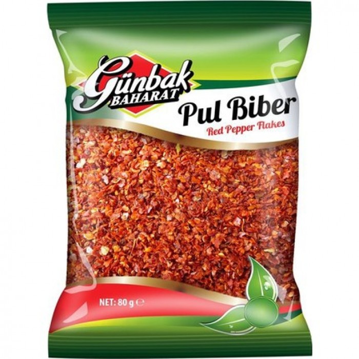 Günbak Pul Biber 80 Gr