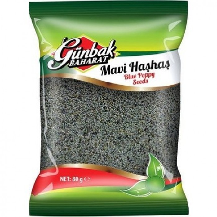 Günbak Mavi Haşhaş 80 Gr