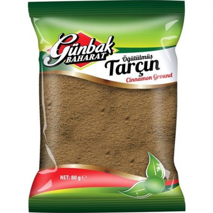 Günbak Öğütülmüş Tarçın 80 Gr