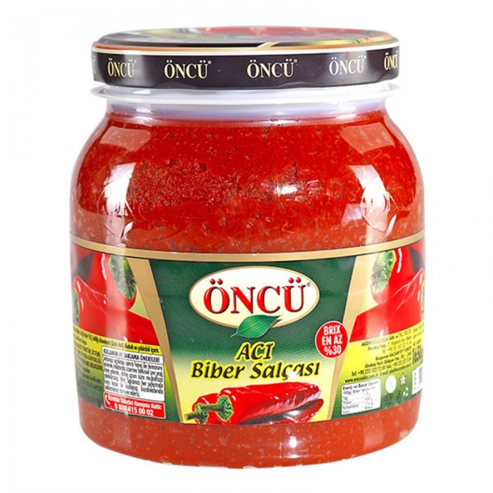 Öncü Acı Biber Salçası 1650 Gr