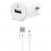 Ttec Compact 1000 MA Araç Şarj Aleti Micro USB Beyaz
